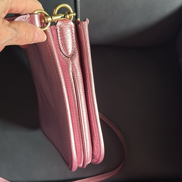 NWIT Pink Coach small crossbody handbag. Original price $288., - Picture 9 of 13